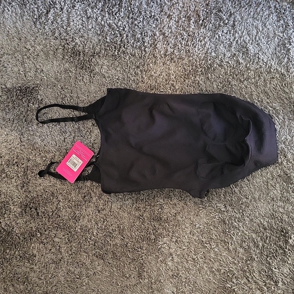 SLIM ME BY MEMOI WOMEN'S BODY SUIT WITH BRIEF. BLACK. LARGE/ NWT - Picture 2 of 8